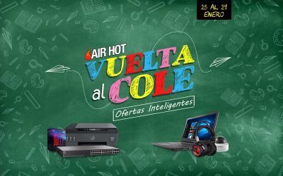 Air Hot especial Back to School: llegan días de descuentos imperdibles