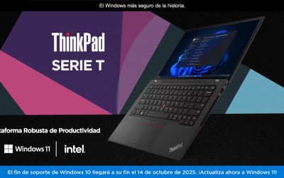 Lenovo Serie T: Potencia y Durabilidad para Profesionales